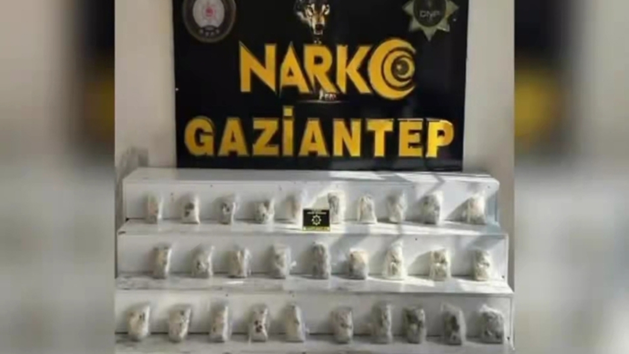 Gaziantep'te uyuşturucu operasyonu: 8 şüpheli yakalandı