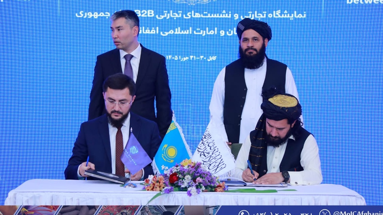 Afganistan ve Kazakistan'dan ekonomik anlaşmalar