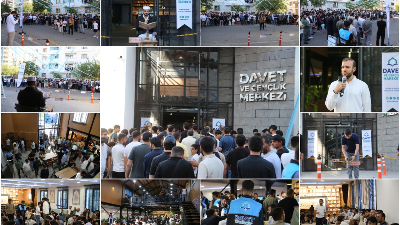 Davet ve Gençlik Hareketi Kayapınar ilçesinde şube açtı