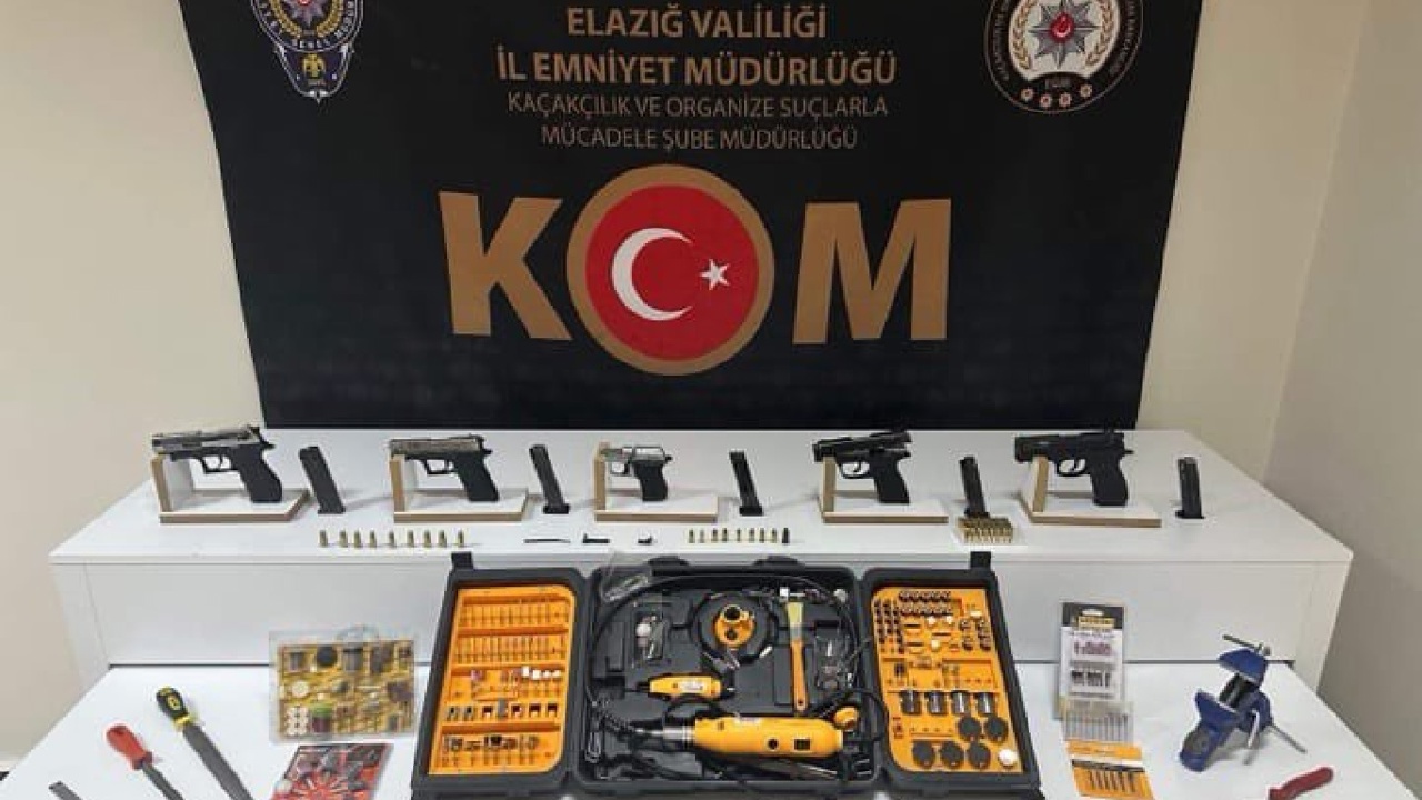Elazığ'da silah kaçakçılığı operasyonunda 1 şüpheli tutuklandı