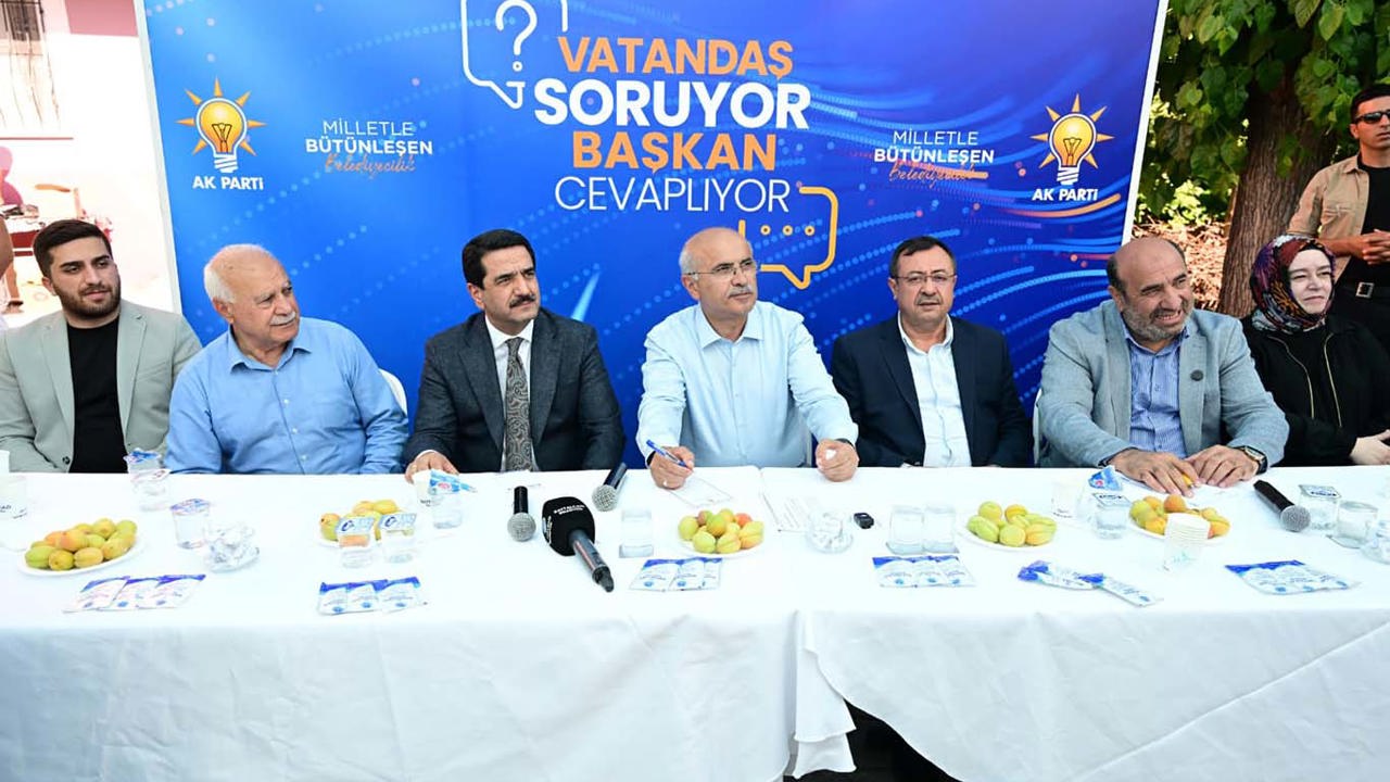 Battalgazi'de "Vatandaş Soruyor, Başkan Cevaplıyor" buluşması