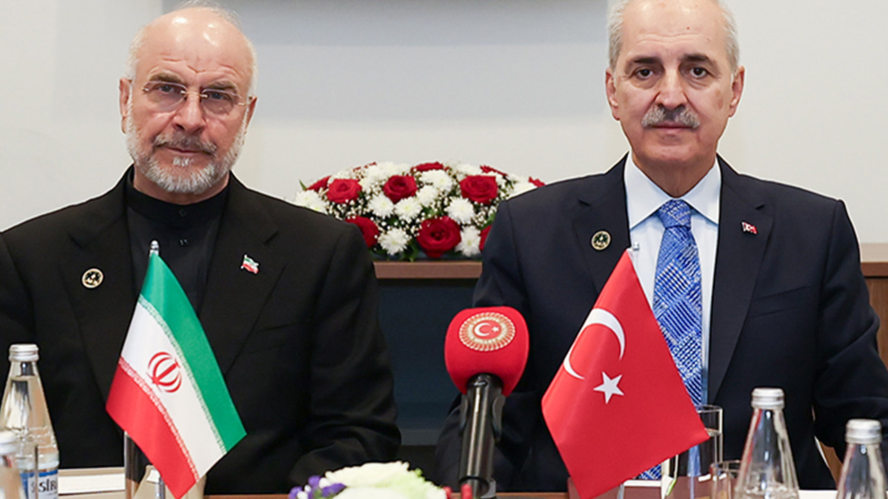 TBMM Başkanı Kurtulmuş, İran Meclis Başkanı Ghalibaf ile görüştü
