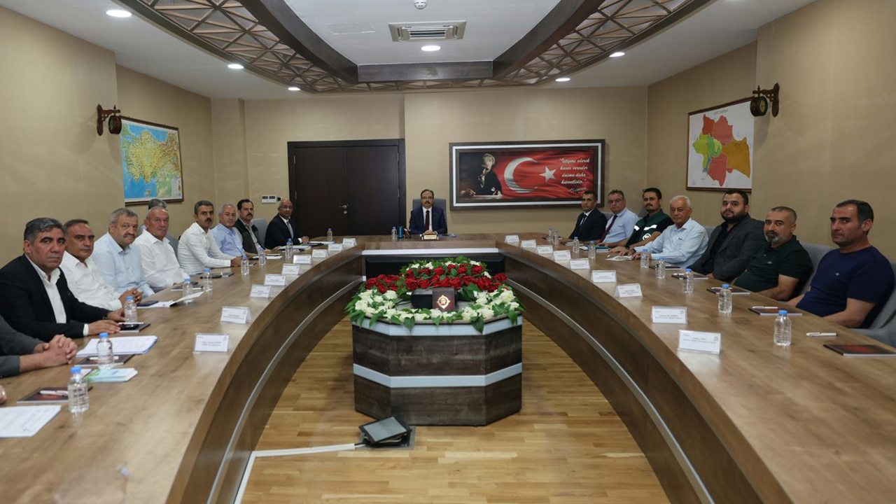Siirt'te tarım ve hayvancılık masaya yatırıldı