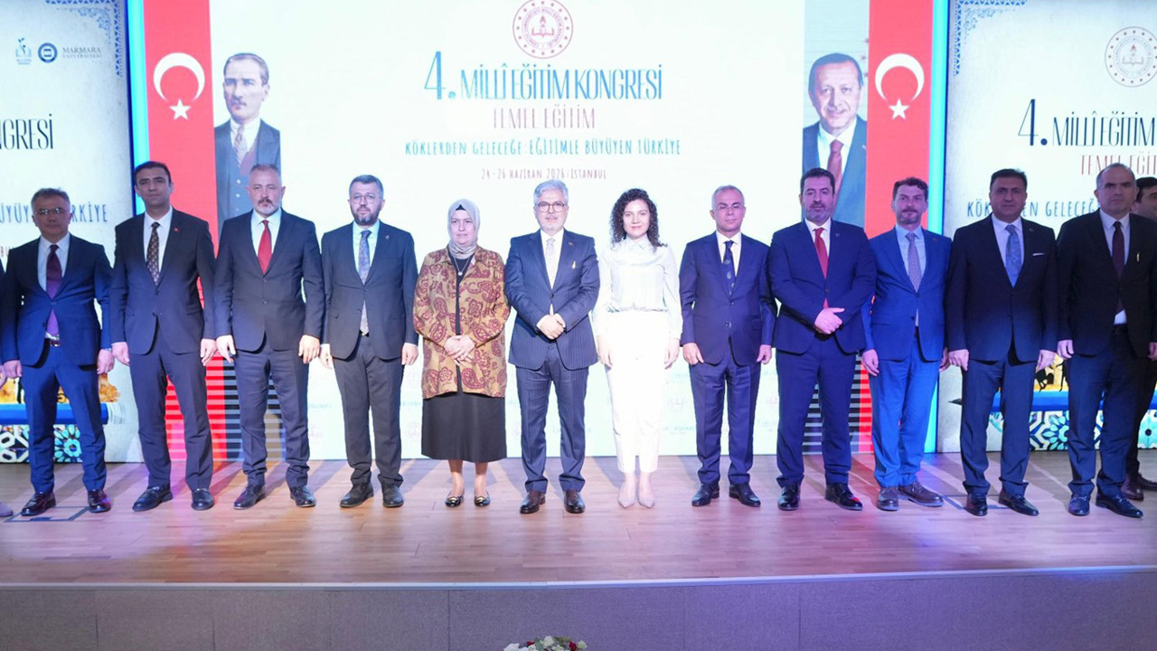 4'üncü Millî Eğitim Kongresi İstanbul'da gerçekleştirildi