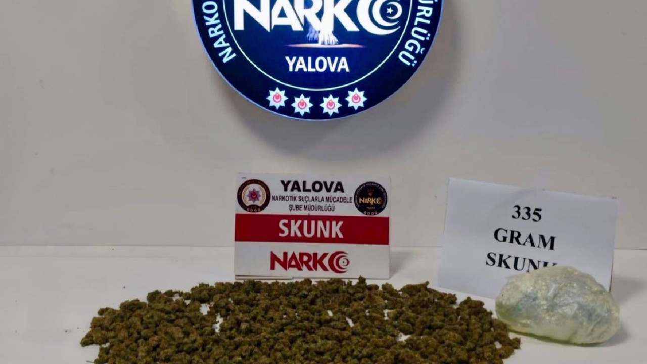 Yalova'da uyuşturucu operasyonu: 1 tutuklama