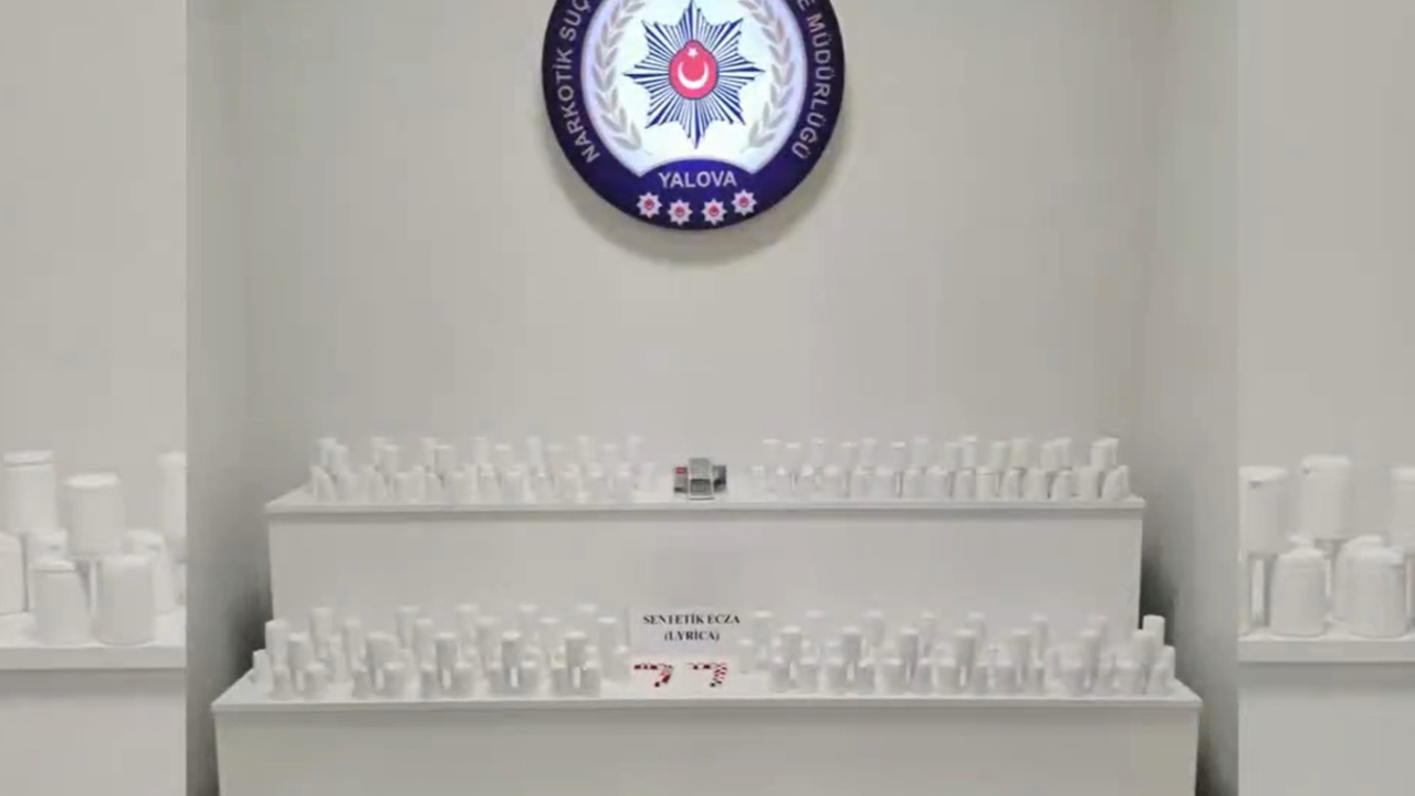 Yalova'da 13 bin 904 uyuşturucu hap ele geçirildi