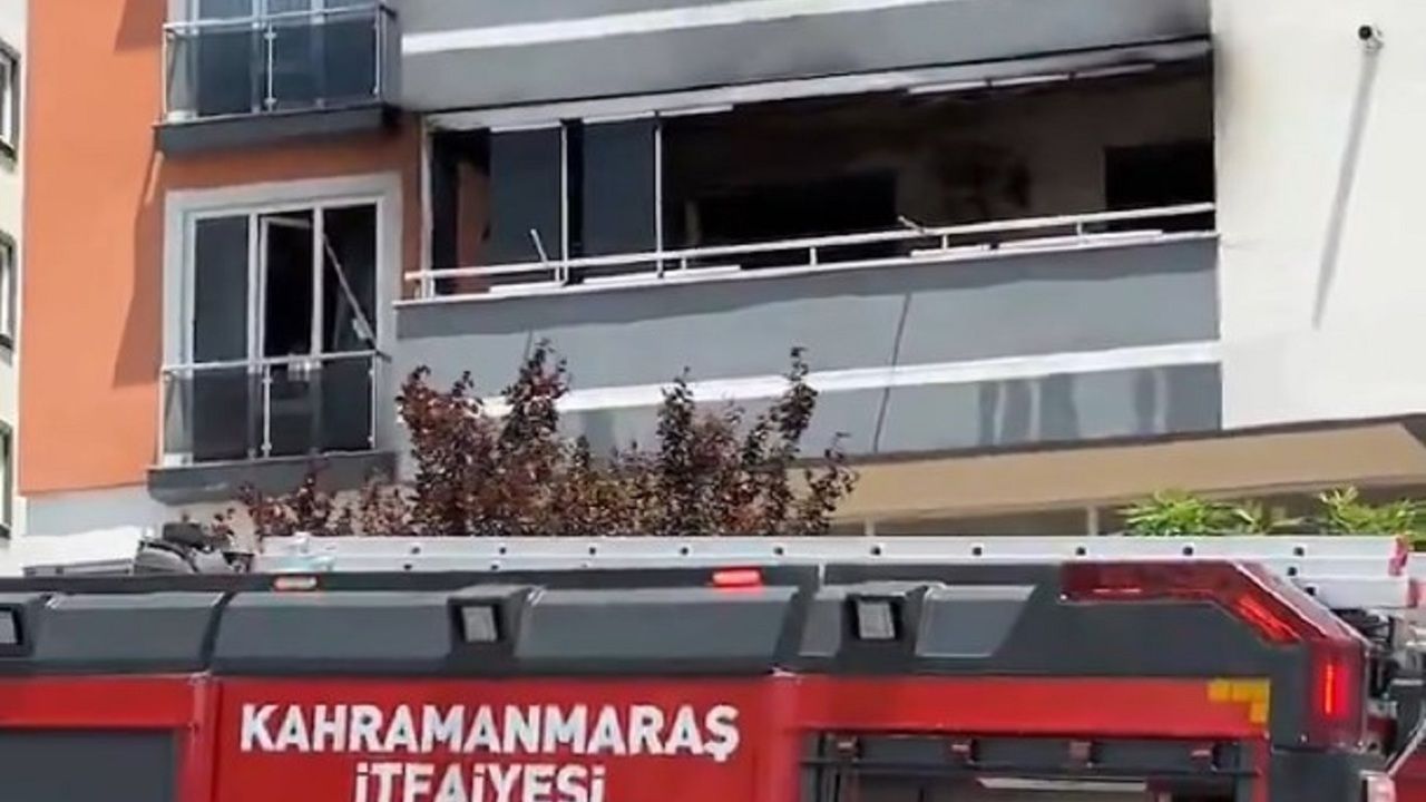 Kahramanmaraş’ta bina yangını: 3 kişi hayatını kaybetti