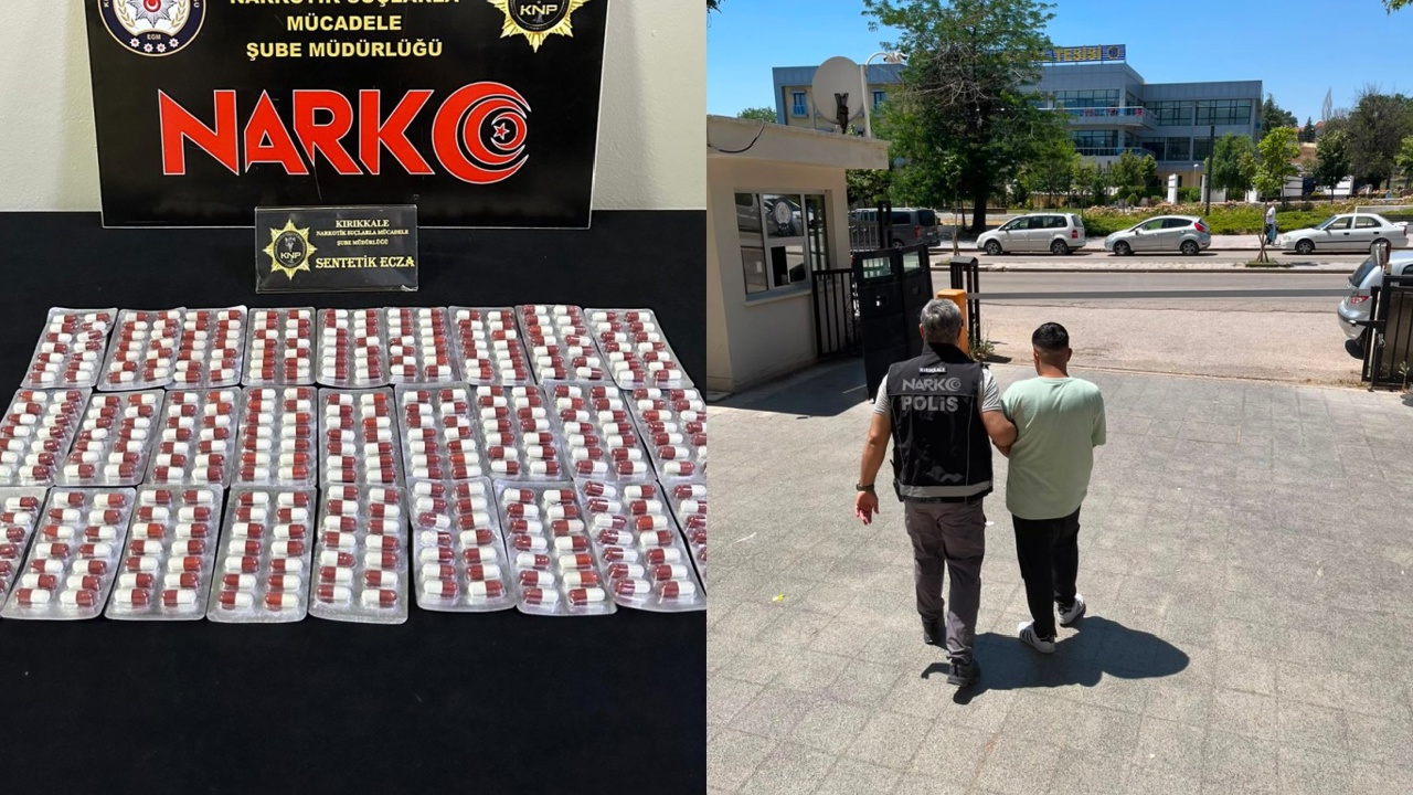 Kırıkkale'de uyuşturucu operasyonu: 1 kişi tutuklandı