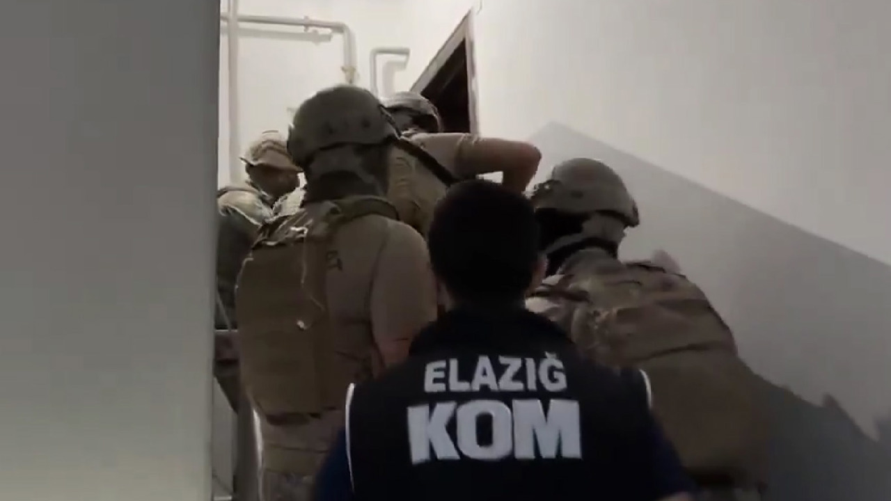 Elazığ merkezli 4 ilde suç örgütü operasyonu: 29 şüpheli gözaltına alındı