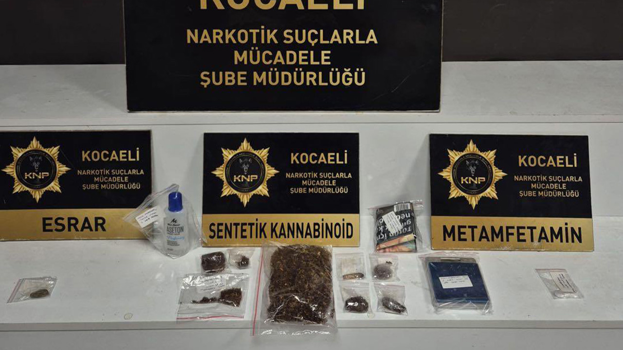 Kocaeli’de uyuşturucu operasyonu: 5 kişi tutuklandı