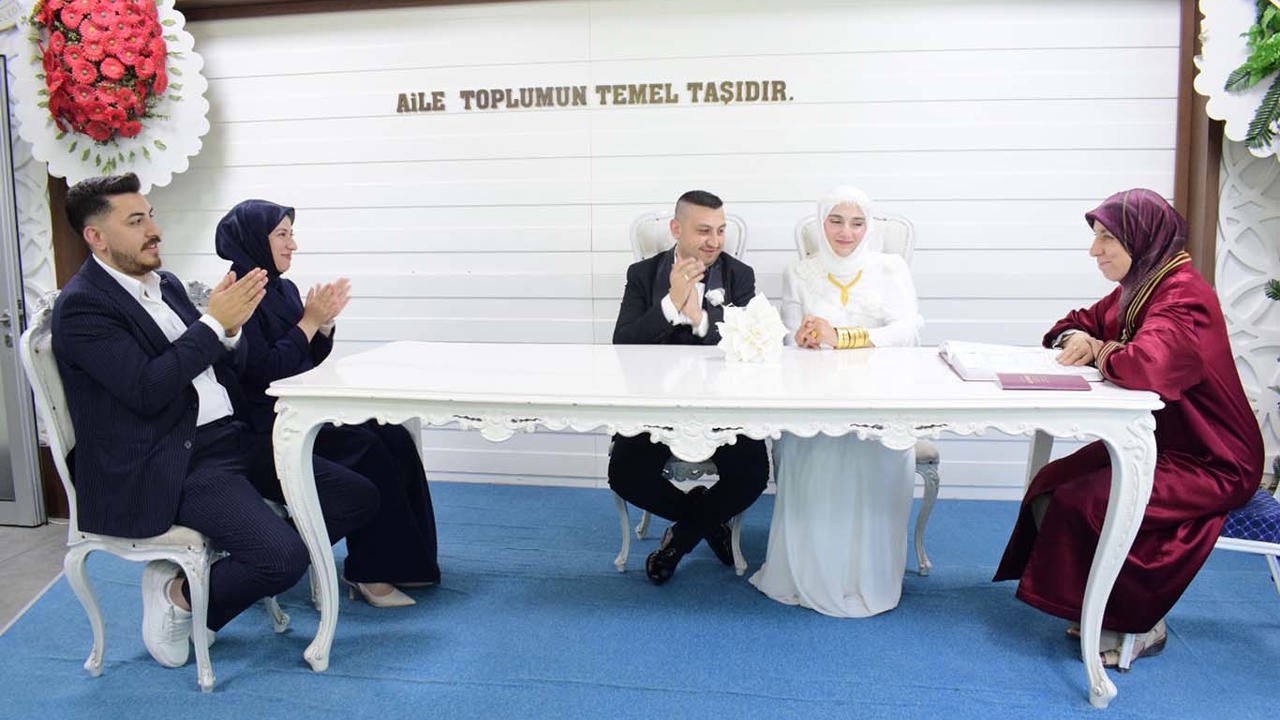 Battalgazi Belediyesi nikâh salonunda 26.06.2026 yoğunluğu