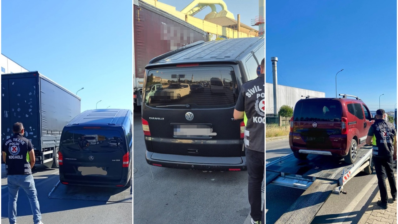 Korsan taşımacılık yapan 3 sürücüye 300 bin lira ceza