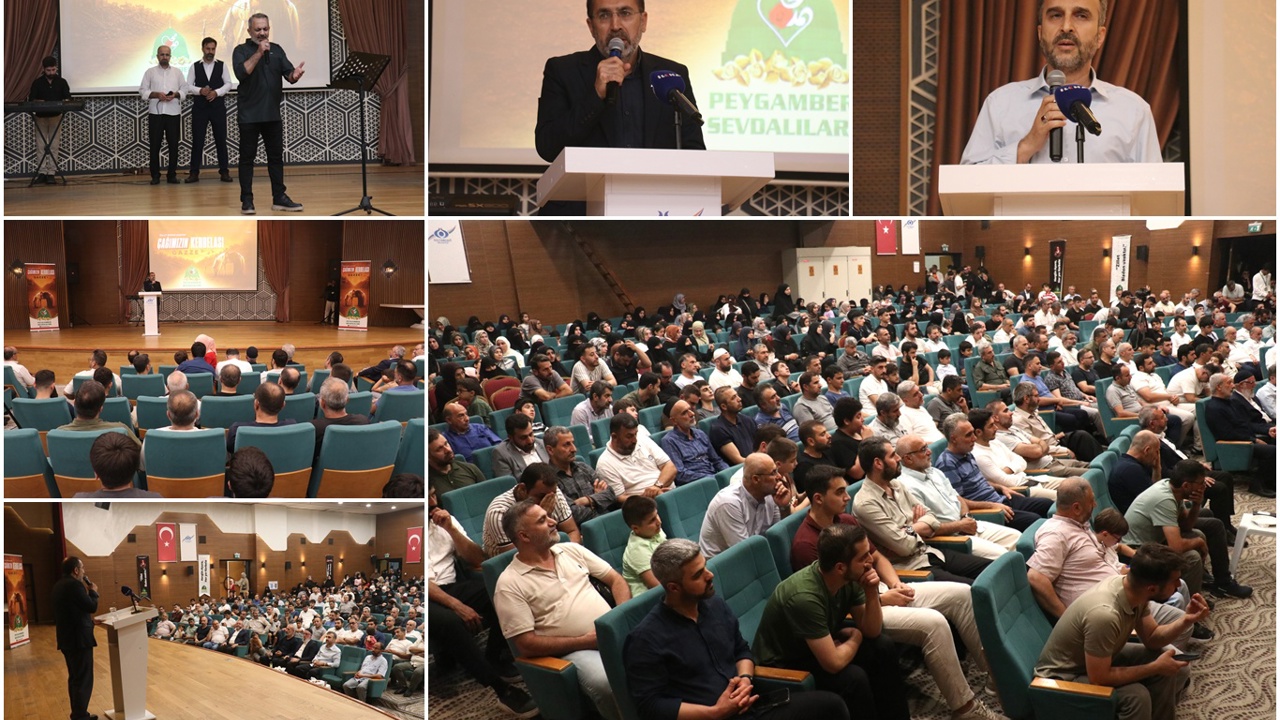Peygamber Sevdalıları'ndan "Çağımızın Kerbelası Gazze" programı