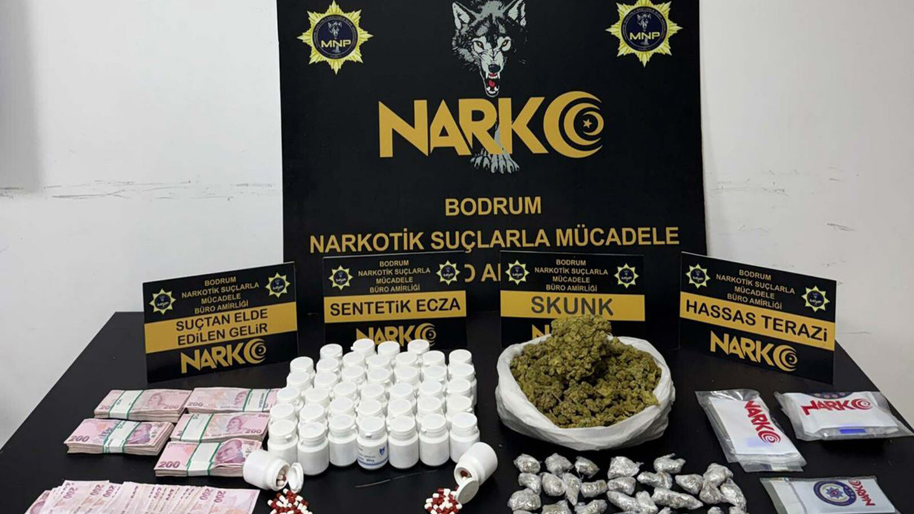 Muğla'da uyuşturucu operasyonu: 1 tutuklama