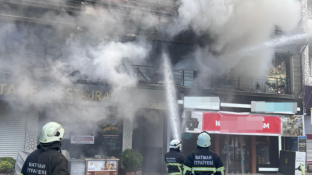 Batman'da pastanede yangında büyük çapta maddi hasar oluştu