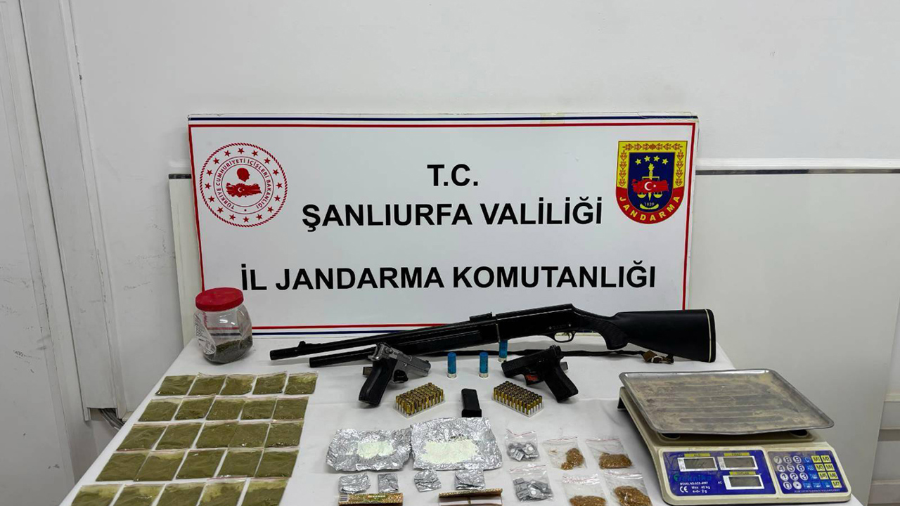 Şanlıurfa'da uyuşturucu operasyonu: 2 gözaltı