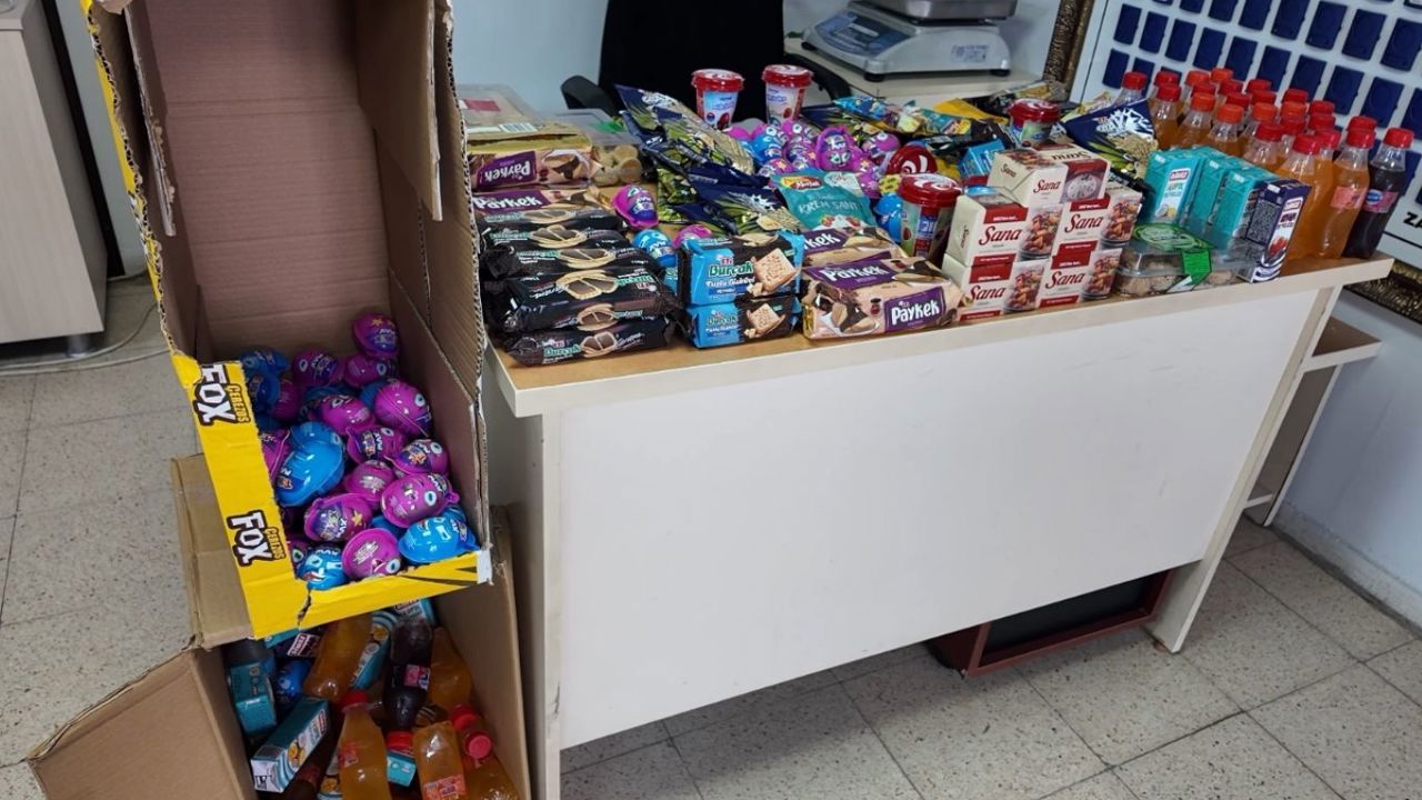 Akdeniz'de son kullanma tarihi geçmiş 230 gıda ürünü tespit edildi