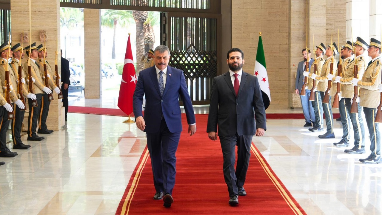 Bakan Çiftçi, Şam'da Suriyeli mevkidaşı Hattab ile görüştü
