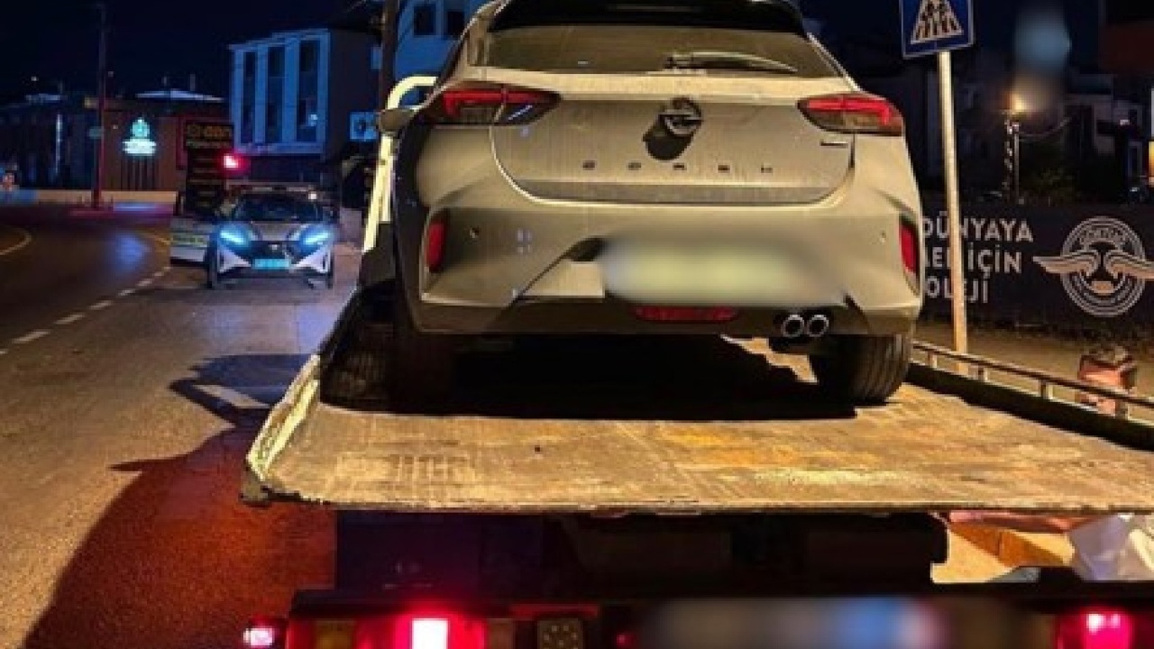 Korsan taşımacılık yapan sürücüye 100 bin lira ceza