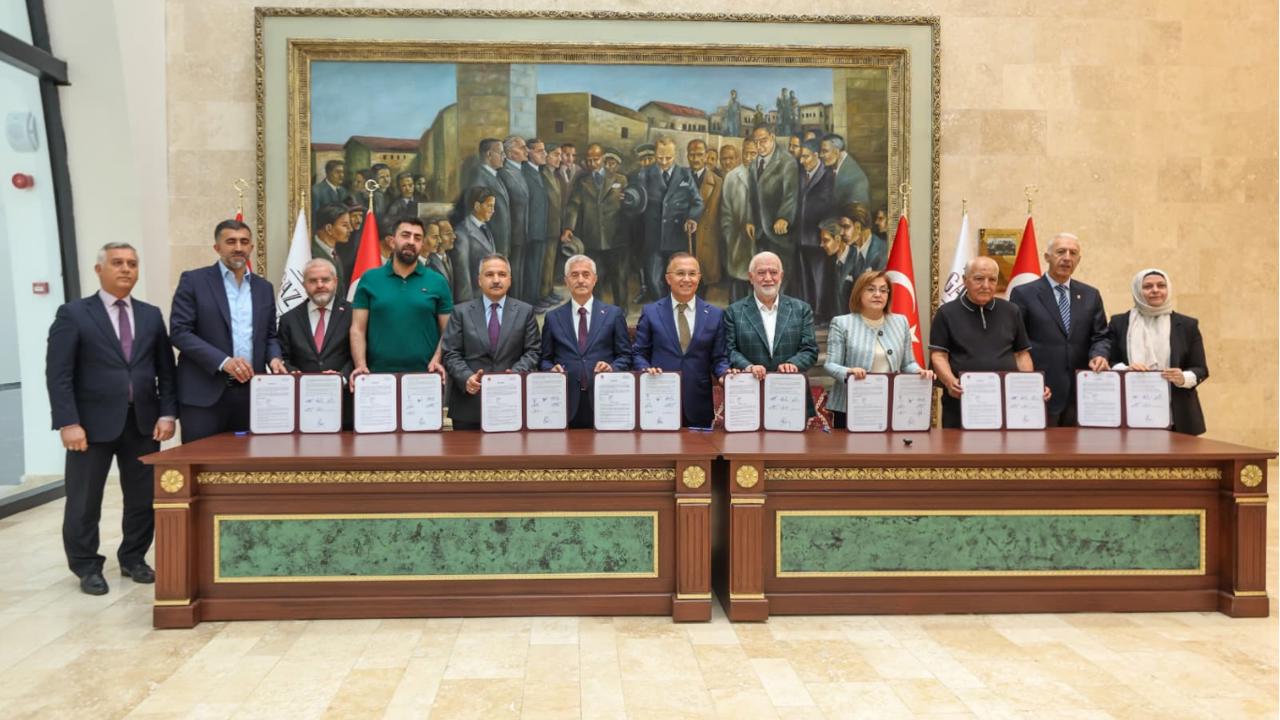 Gaziantep'te cami ve 4-6 yaş Kur'an kursu için protokol imzalandı