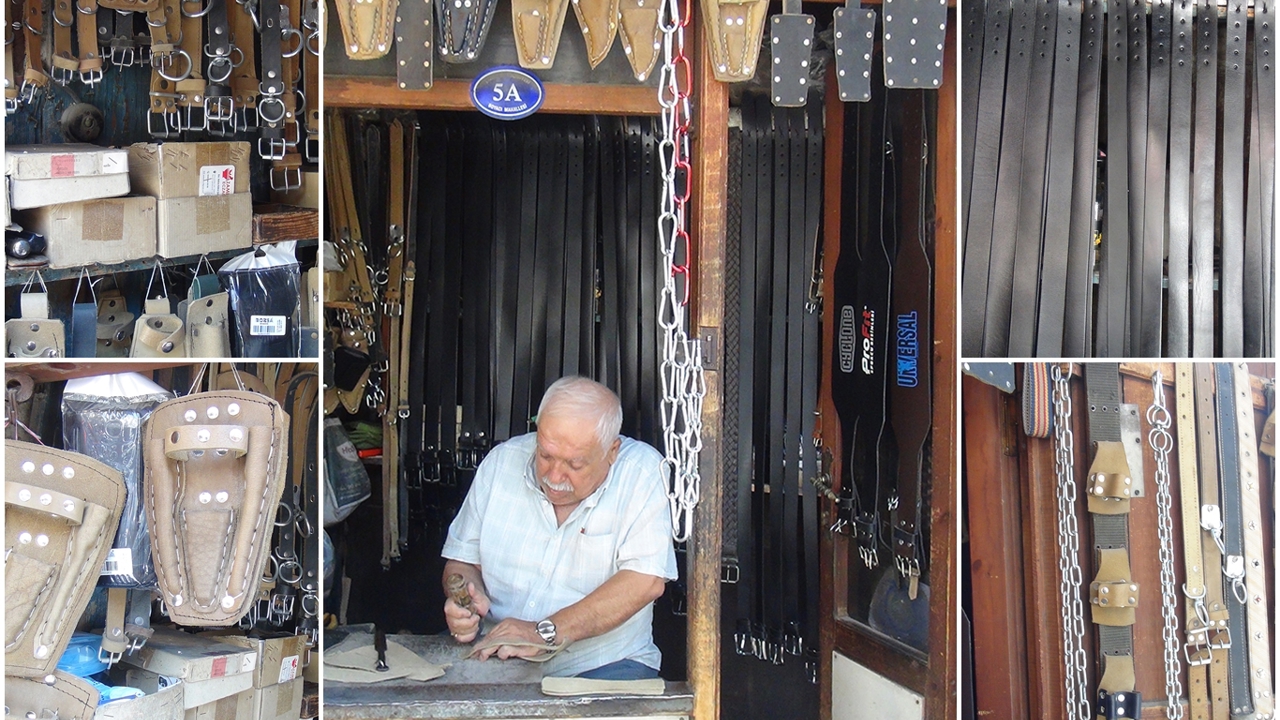 İki metrekarelik dükkanda deri üretimiyle geçen yarım asırlık ömür
