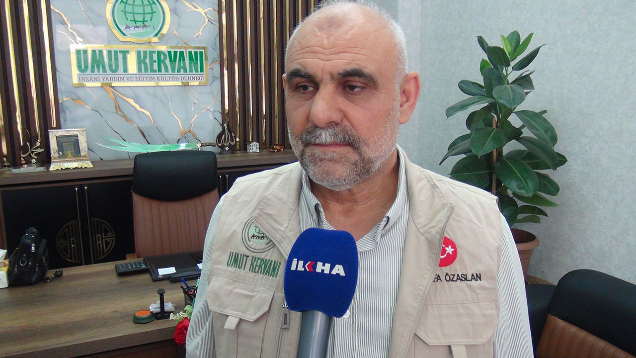Özaslan: Gazze'de büyük bir soykırım yaşanıyor