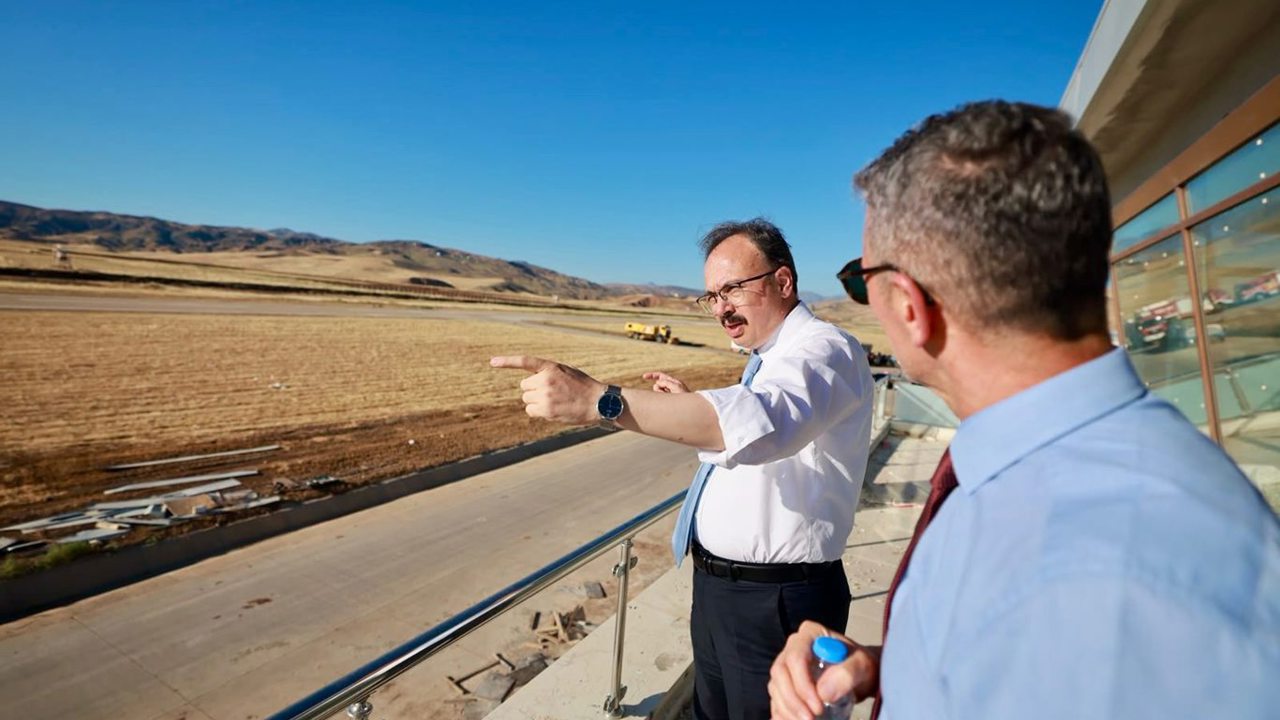 Siirt Havalimanı yeni terminalinde sona yaklaşıldı