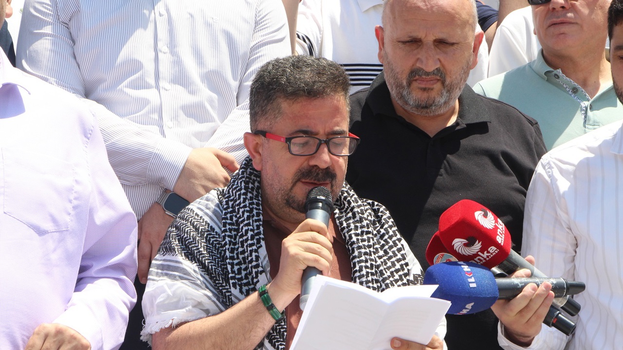 Gazze'de 1000'inci gün soykırıma karşı Mardin'de basın açıklaması düzenlendi