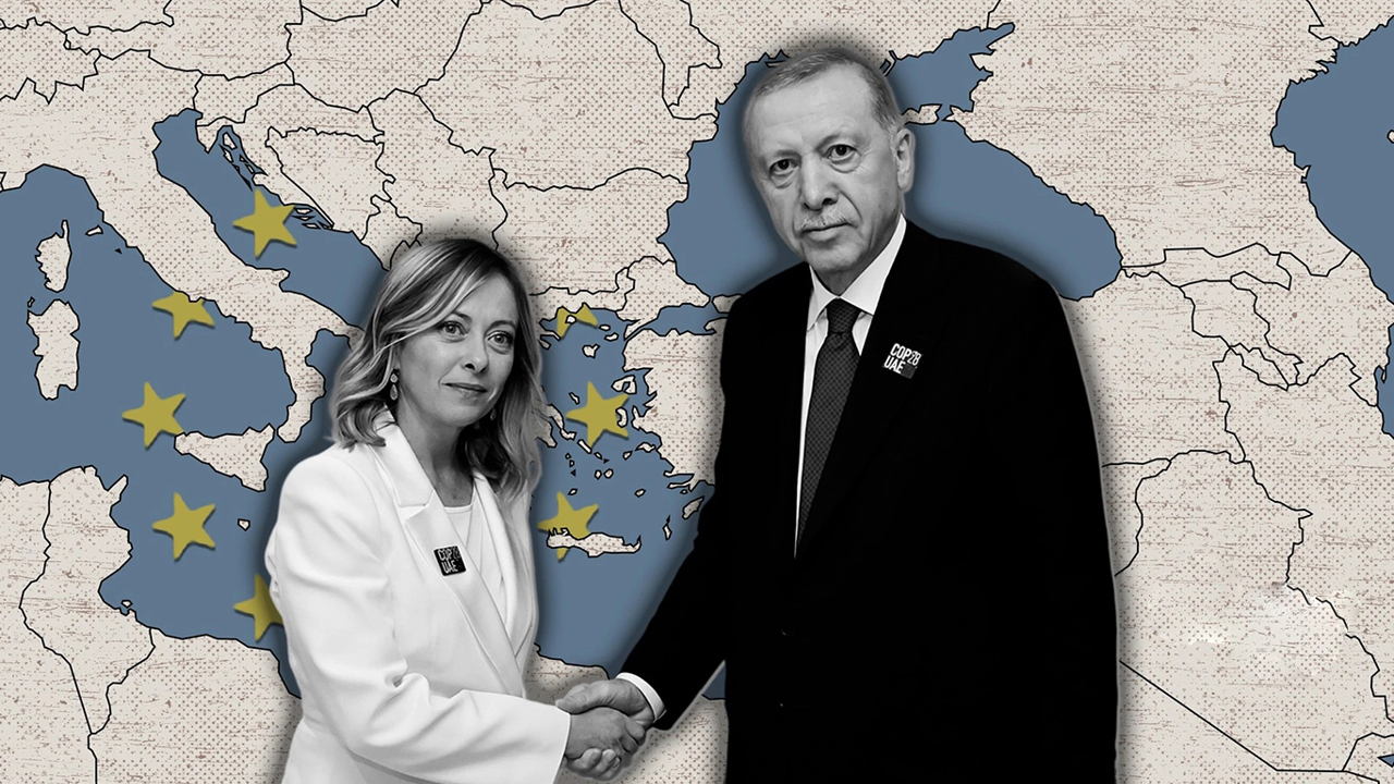 Cumhurbaşkanı Erdoğan İtalya Başbakanı Meloni ile görüştü