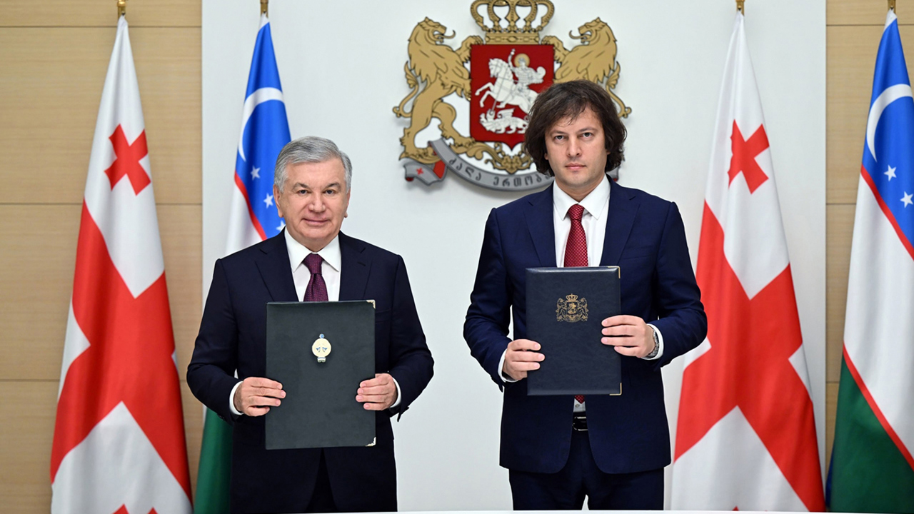 Gürcistan ve Özbekistan arasında stratejik ortaklık deklarasyonu