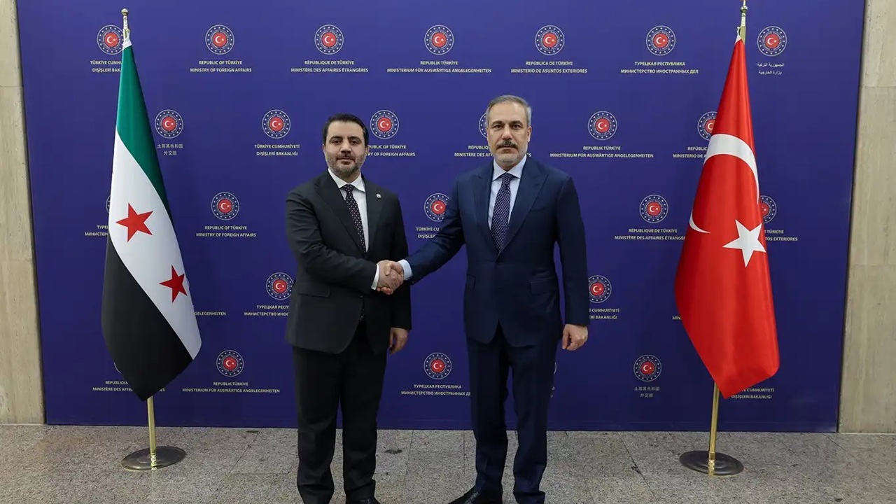 Dışişleri Bakanı Fidan Suriyeli mevkidaşı Şeybani ile görüştü