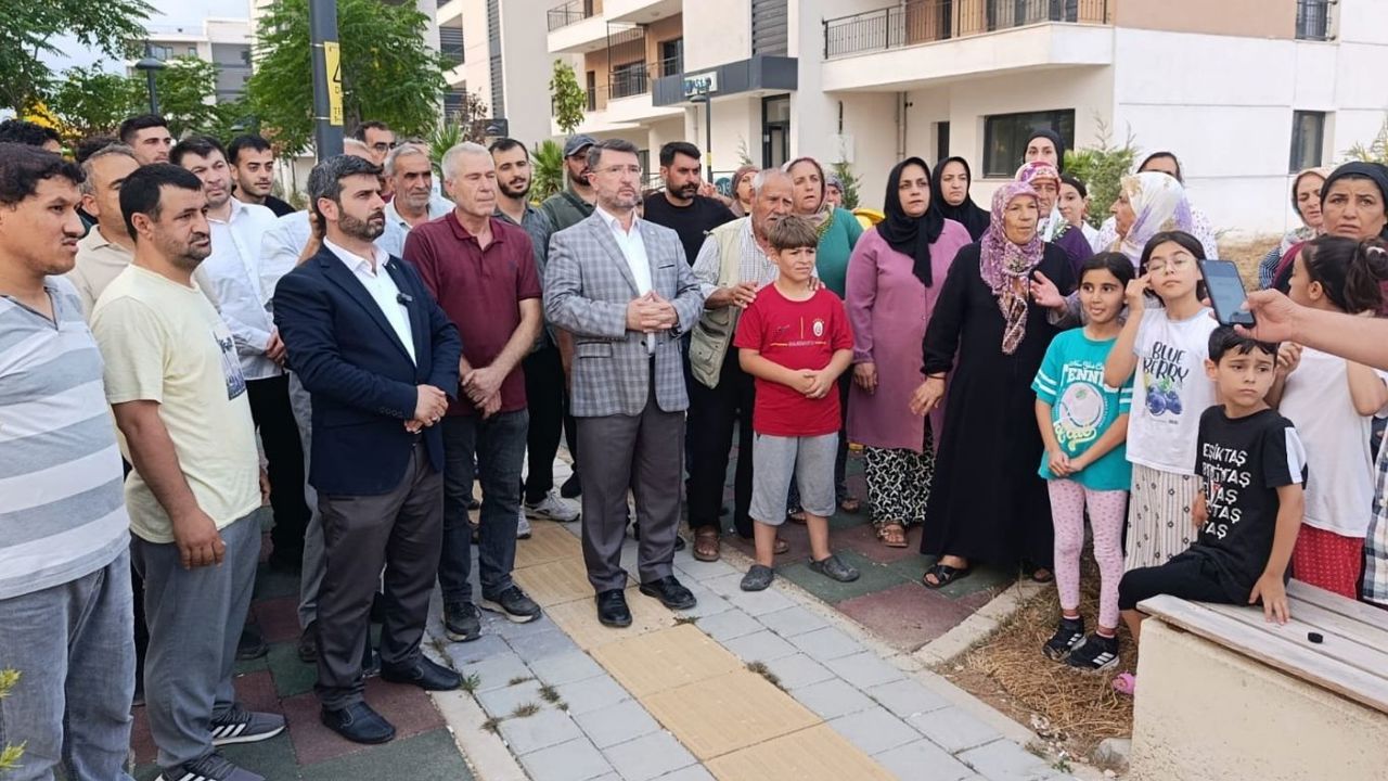 HÜDA PAR Adana İl Başkanı Beyazçiçek: “15 yıldır süren kentsel dönüşüm mağduriyeti sona ermeli”