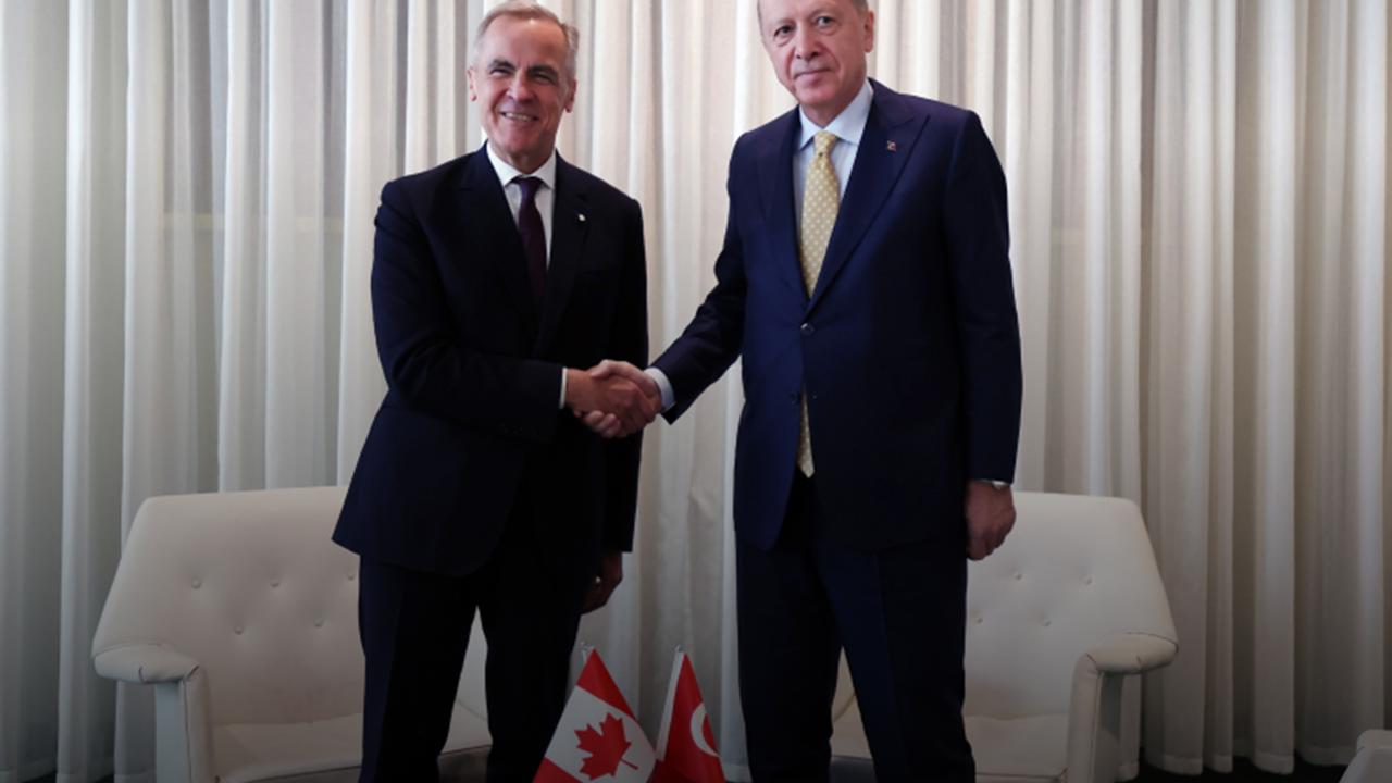 Cumhurbaşkanı Erdoğan Kanada Başbakanı Carney ile görüştü