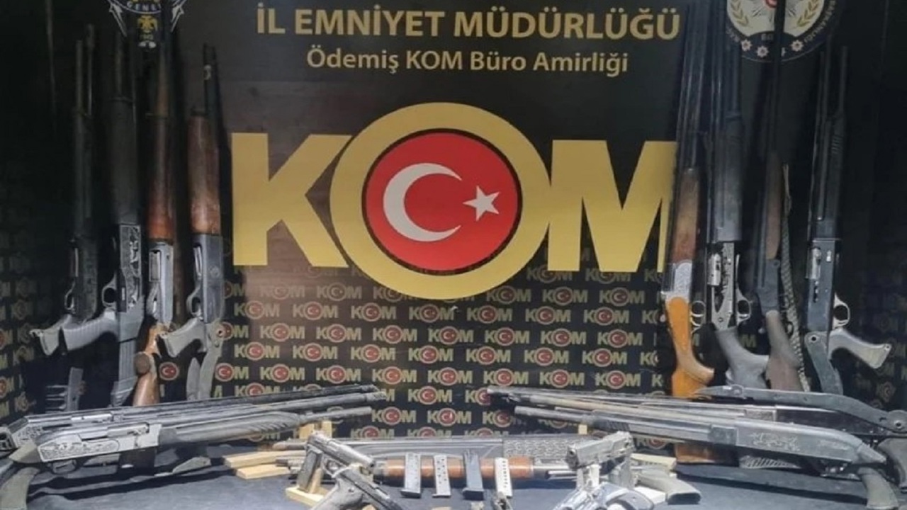 İzmir'de silah kaçakçılığı operasyonu: Bir şüpheli tutuklandı