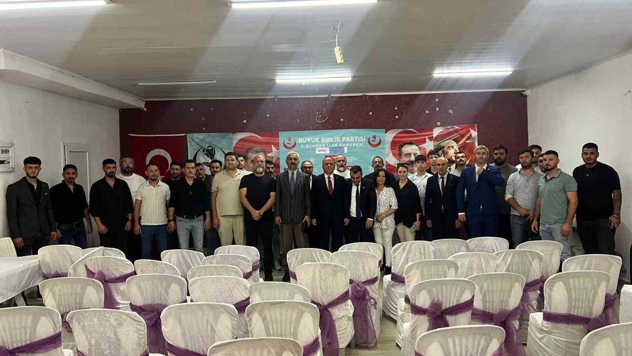BBP Nazilli, 5. Olağan Genel Kurulunu gerçekleştirdi
