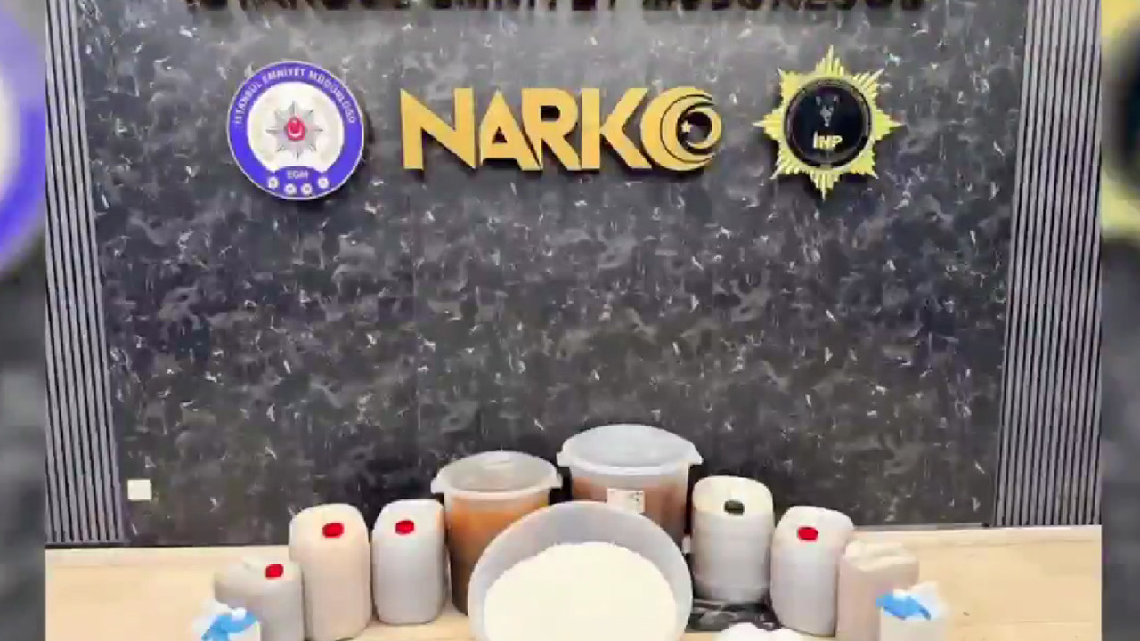 Şişli'de narkotik operasyonu: 239 kilogram uyuşturucu ele geçirildi