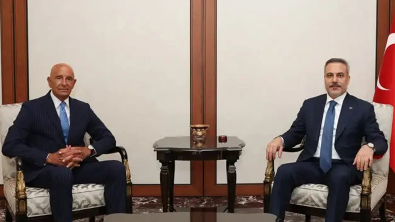 Bakan Fidan, ABD Ankara Büyükelçisi Barrack'ı kabul etti