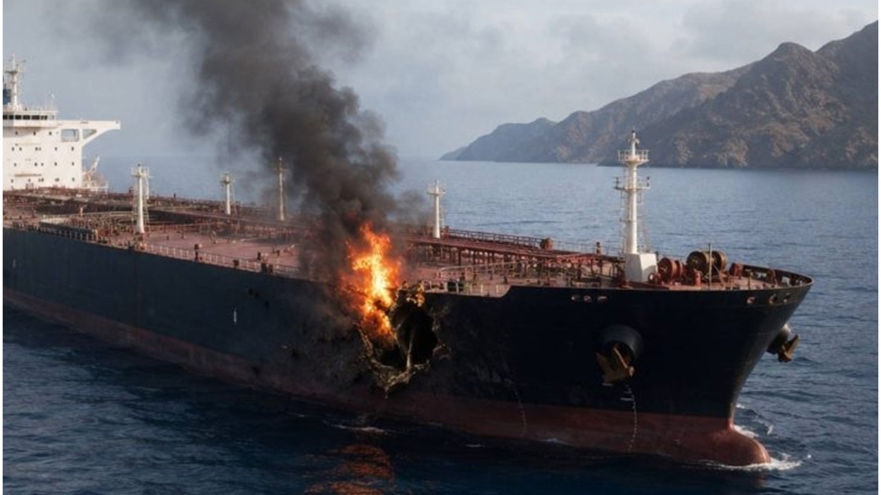 Umman Körfezi'nde LNG tankerine İHA saldırısı