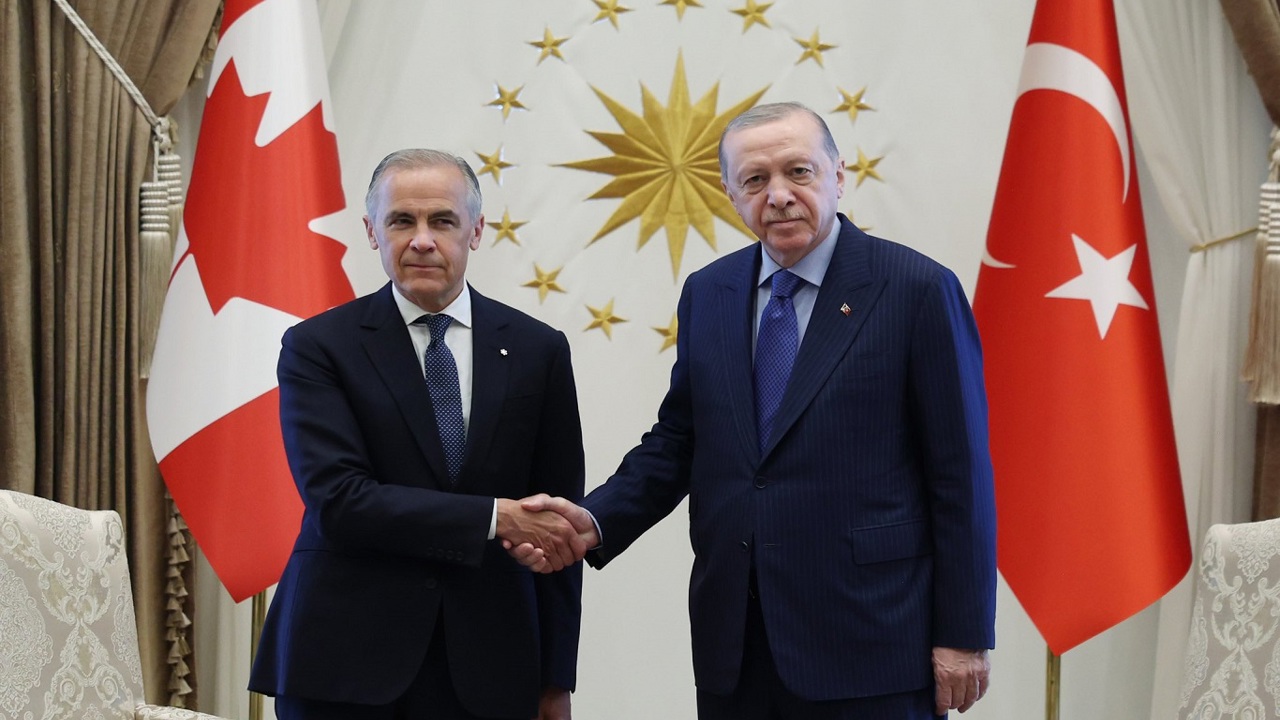 Cumhurbaşkanı Erdoğan, Kanada Başbakanı Carney’i kabul etti