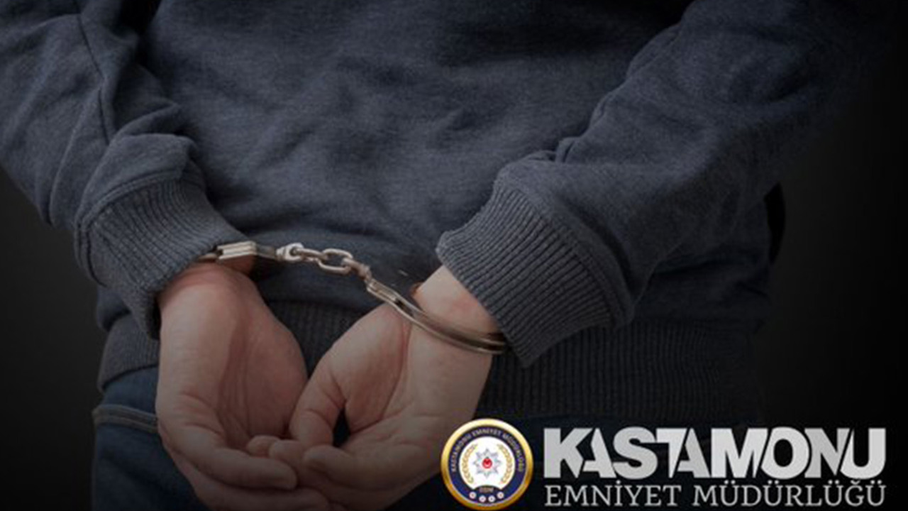 Kastamonu'da kesinleşmiş hapis cezası bulunan 2 hükümlü yakalandı