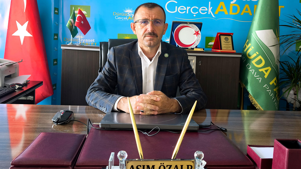 HÜDA PAR İdil İlçe Başkanlığından köy yolları için 'Adalet ve Denetim' mesajı