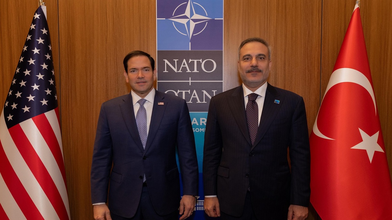 Bakan Fidan, ABD'li mevkidaşı Rubio ile görüştü