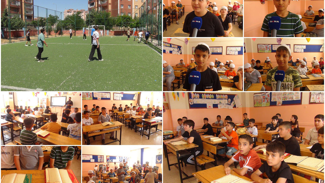 Gaziantep Peygamber Sevdalılarının yaz okulu çocukların neşesi oldu
