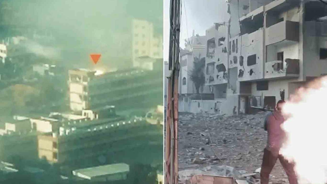 Kassam Tugayları, Gazze kentindeki çatışmaların görüntülerini yayımladı
