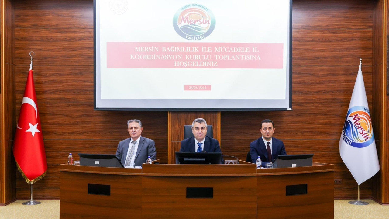Mersin'de bağımlılıkla mücadele toplantısı gerçekleştirildi