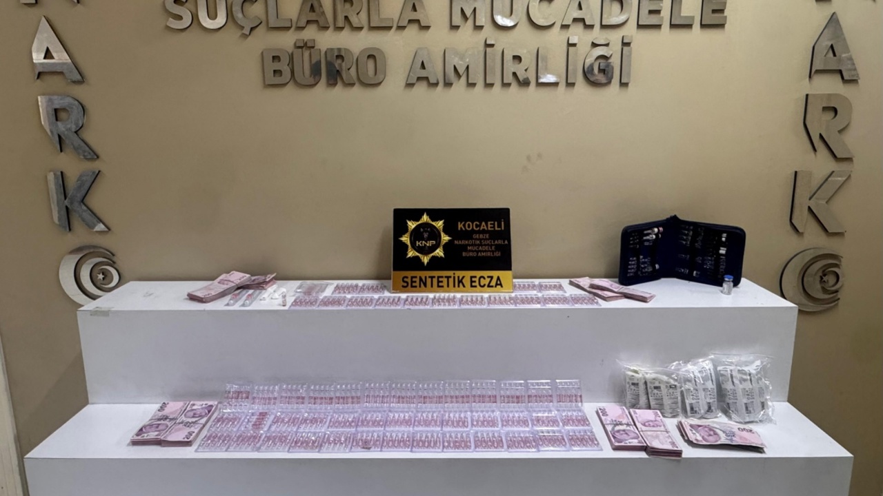 Kocaeli'de uyuşturucu operasyonunda 5 şüpheli tutuklandı