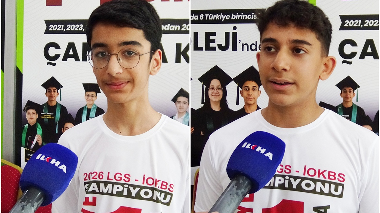 Türkiye birincileri başarılarının sırrını İLKHA'ya anlattı