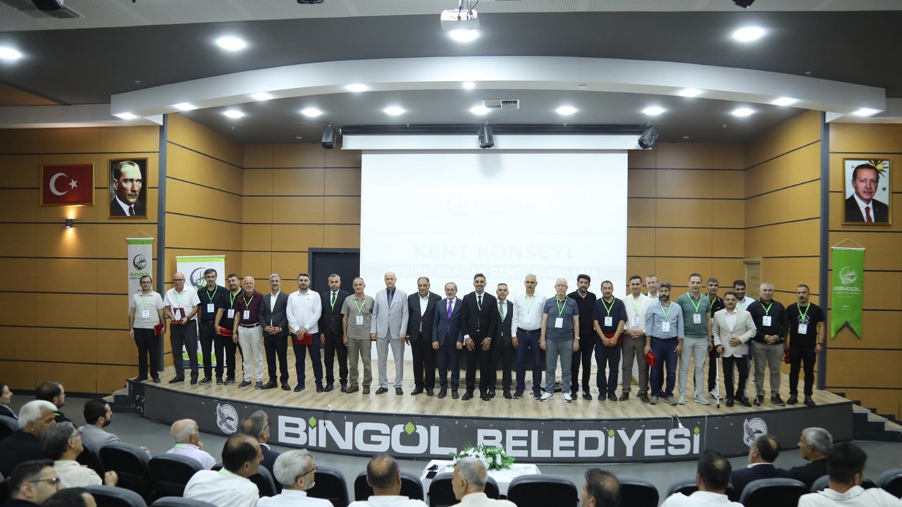 Bingöl Kent Konseyi 2. Dönem Seçimli Genel Kurulu gerçekleştirildi