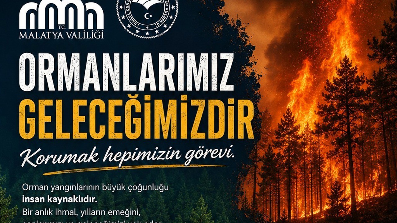 Malatya’da Orman Yangını Alarmı: 2026’da 56 Anız, 6 Orman Yangını Çıktı