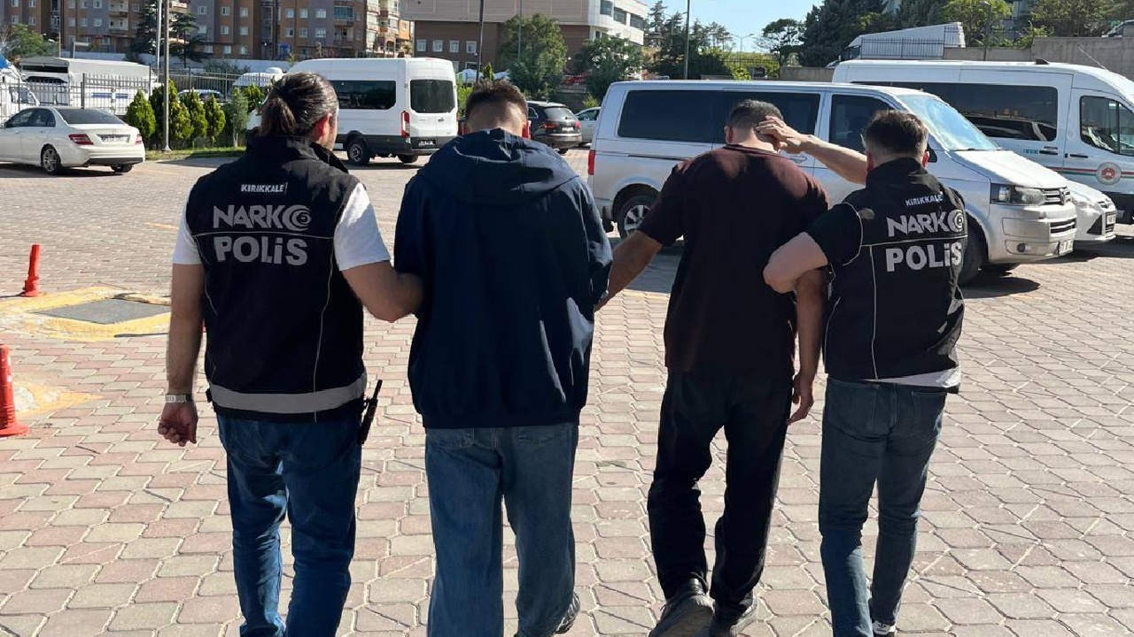 Kırıkkale'de uyuşturucu operasyonunda 2 şüpheli tutuklandı